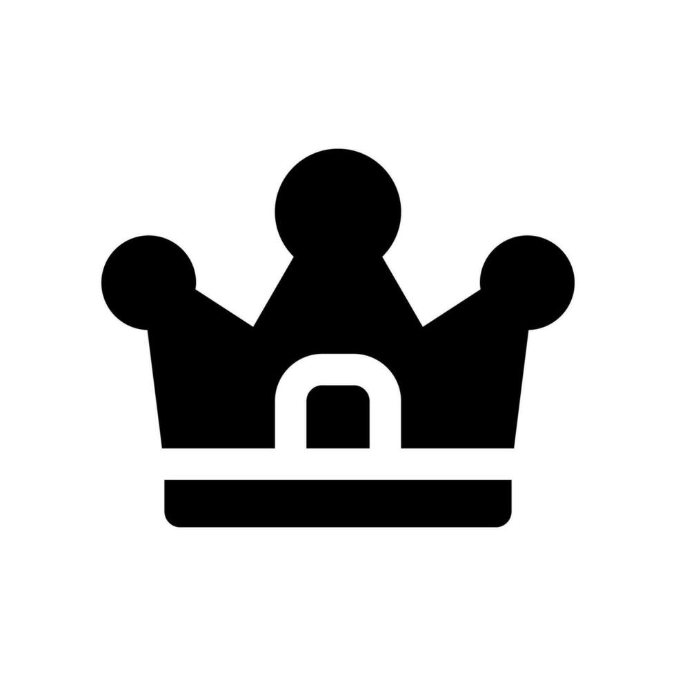 crown icon. vector icon for your website, mobile, presentation, and logo design.