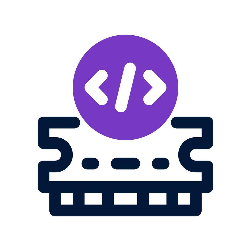 ram icon. vector icon for your website, mobile, presentation, and logo design.