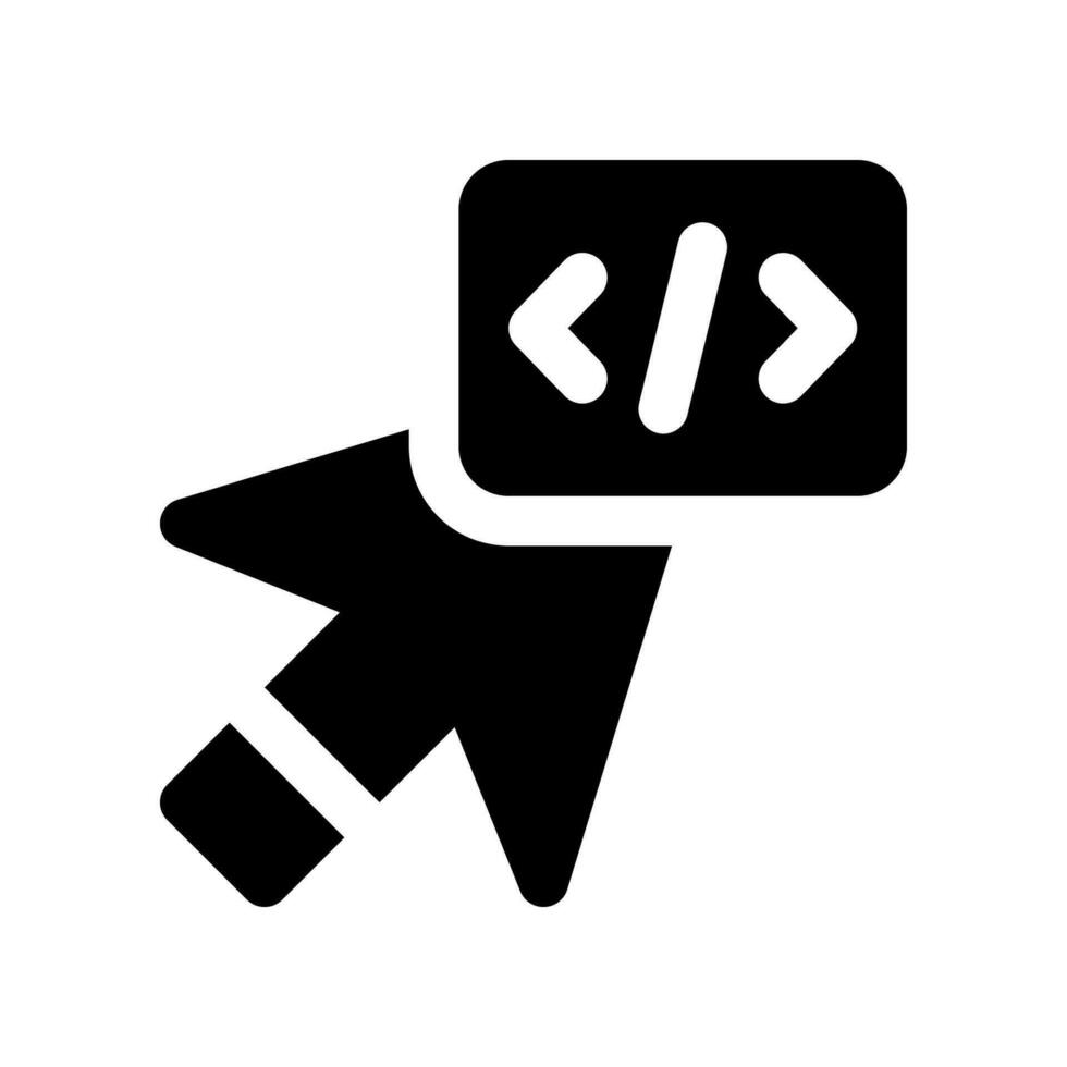cursor icon. vector icon for your website, mobile, presentation, and logo design.