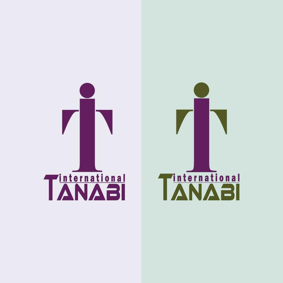 IT And TI Minimalist Logo vector