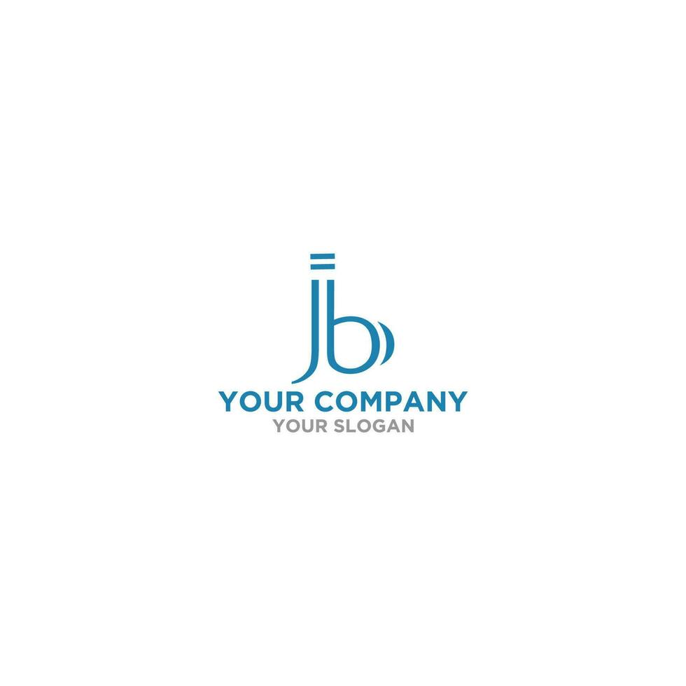 J and B logo design vector template