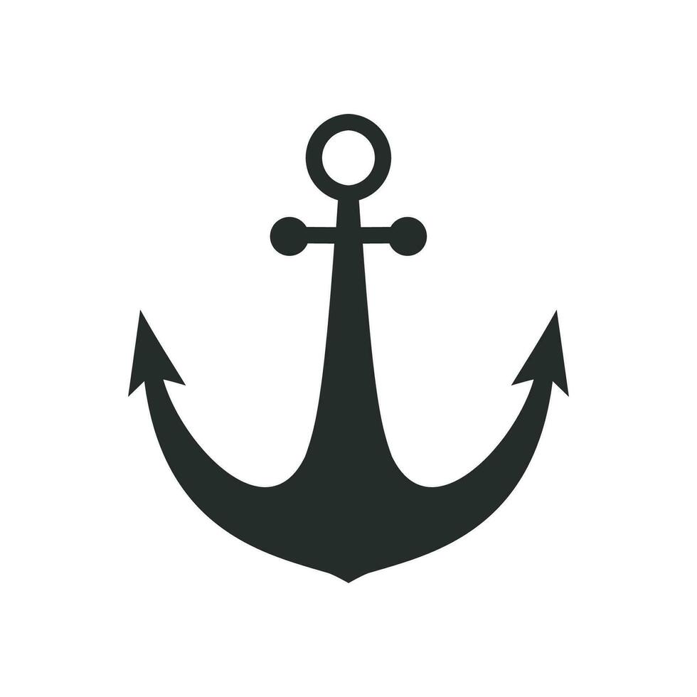 Anchor icon graphic vector design illustration