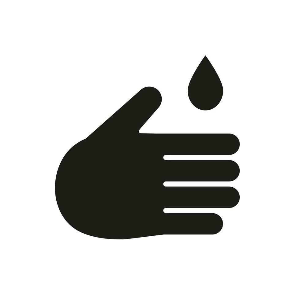 Hand washing and  hand sanitizer icon graphic vector design illustration