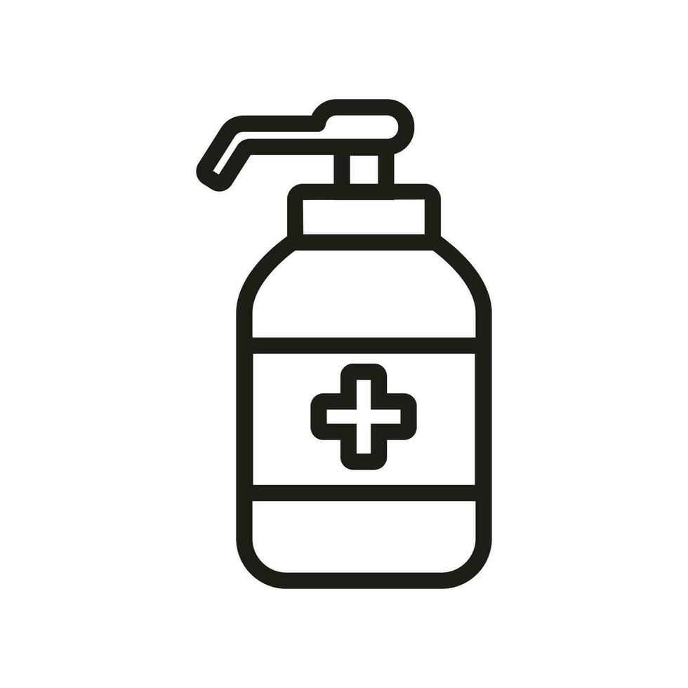hand sanitizer icon graphic vector design illustration