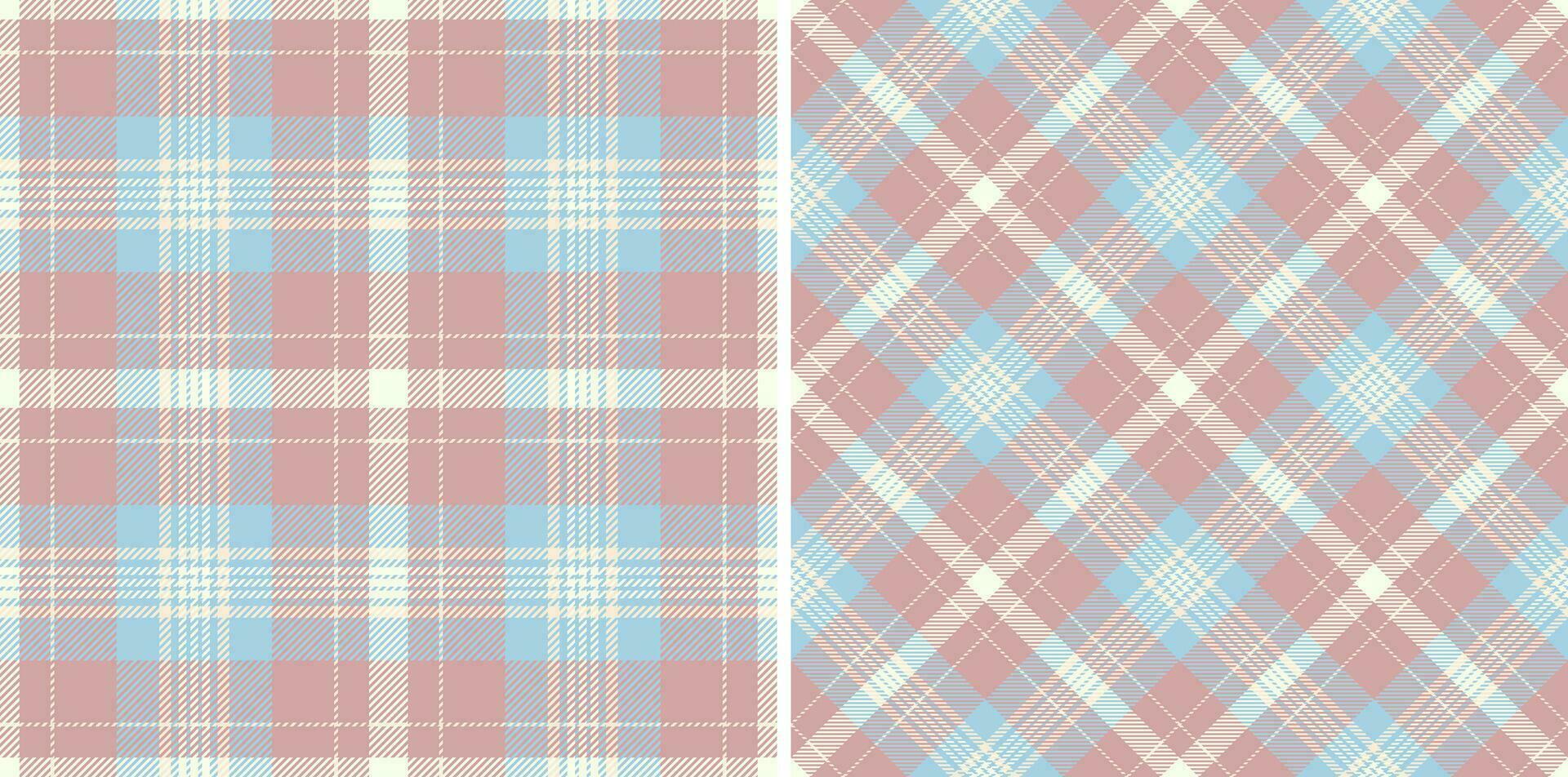 Fabric vector plaid of pattern seamless textile with a tartan check background texture.