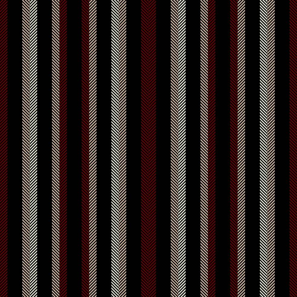 Texture vector fabric of seamless background pattern with a stripe textile lines vertical.