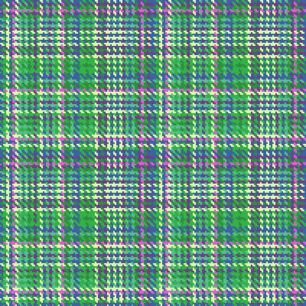 Pattern fabric vector of check background tartan with a plaid seamless textile texture.