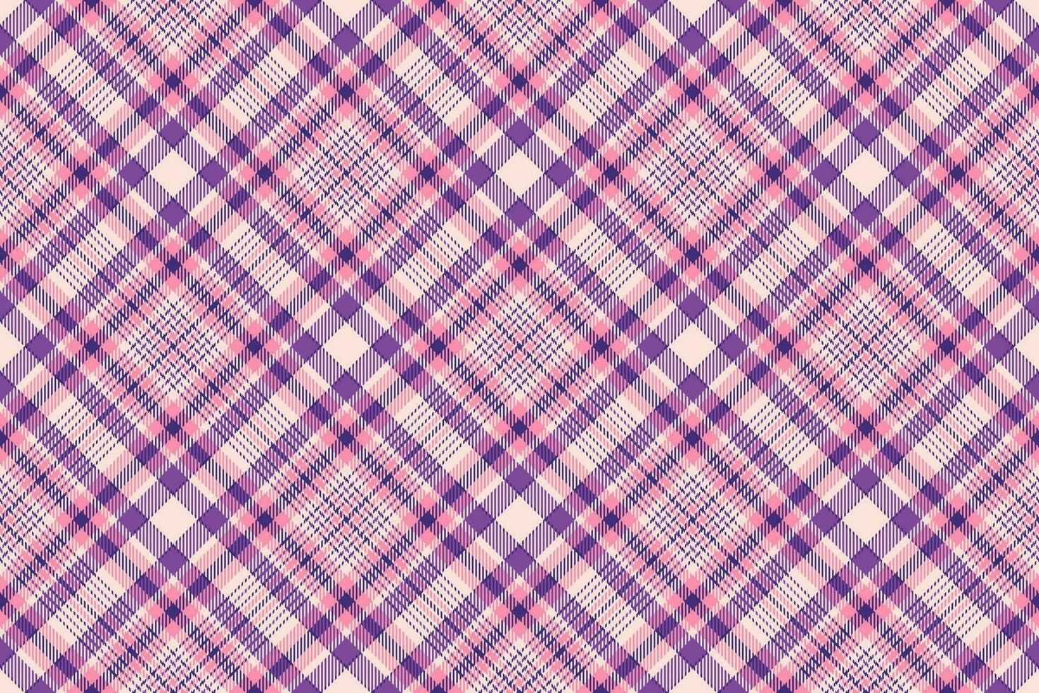 Pattern seamless texture of plaid check fabric with a textile background tartan vector. vector