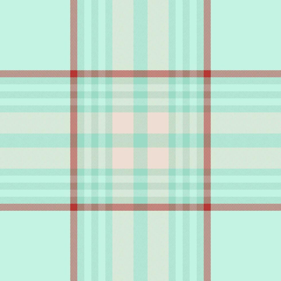 Plaid vector textile of fabric texture seamless with a check pattern background tartan.