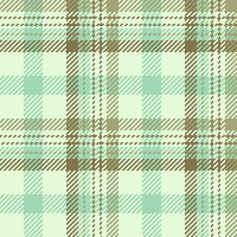 Fabric plaid pattern of texture textile seamless with a vector tartan background check.