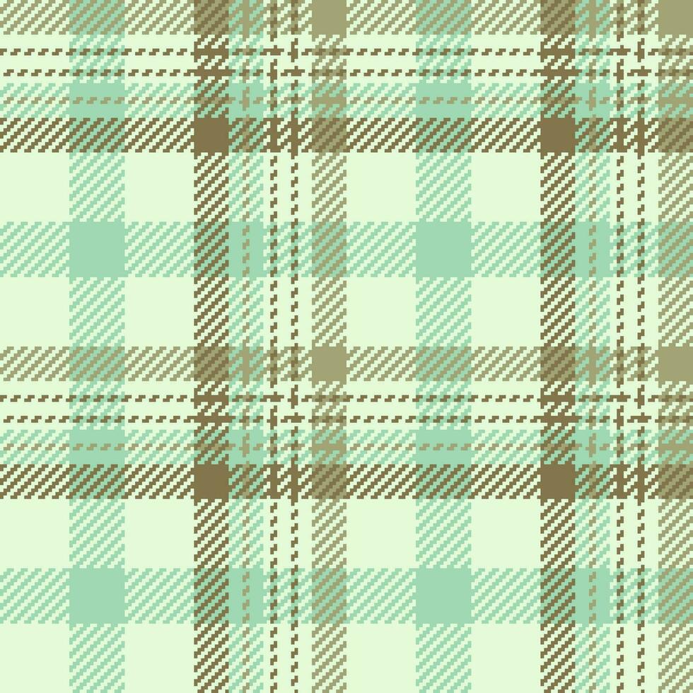 Fabric plaid pattern of texture textile seamless with a vector tartan background check.