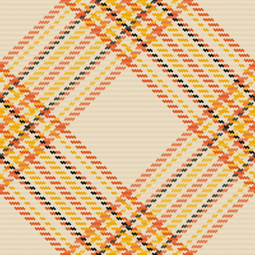 Fabric check pattern of texture vector tartan with a seamless textile plaid background.