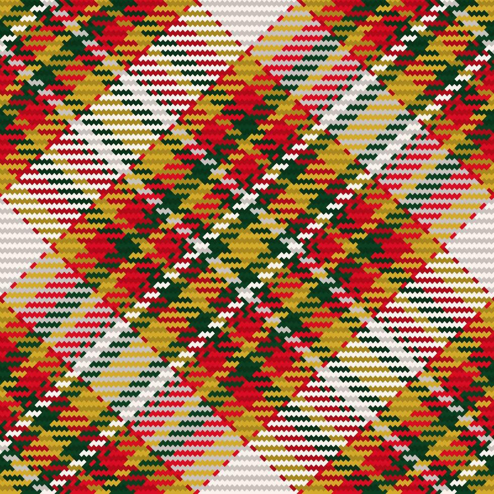 Seamless pattern of scottish tartan plaid. Repeatable background with check fabric texture. Vector backdrop striped textile print.