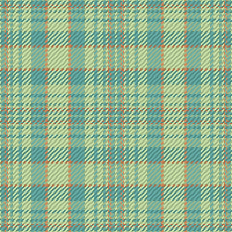 Seamless pattern of scottish tartan plaid. Repeatable background with check fabric texture. Vector backdrop striped textile print.
