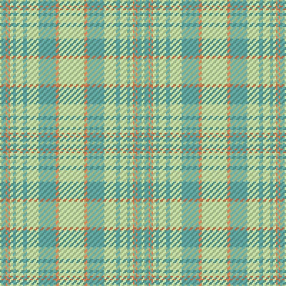 Seamless pattern of scottish tartan plaid. Repeatable background with check fabric texture. Vector backdrop striped textile print.