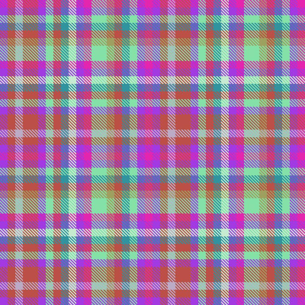 Texture textile vector of tartan seamless background with a fabric check pattern plaid.