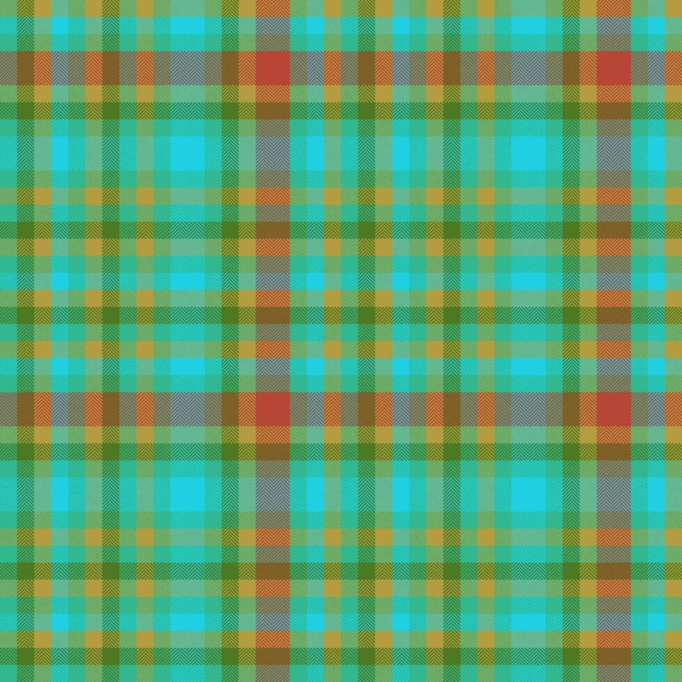 Tartan background textile of plaid seamless fabric with a pattern check vector texture.