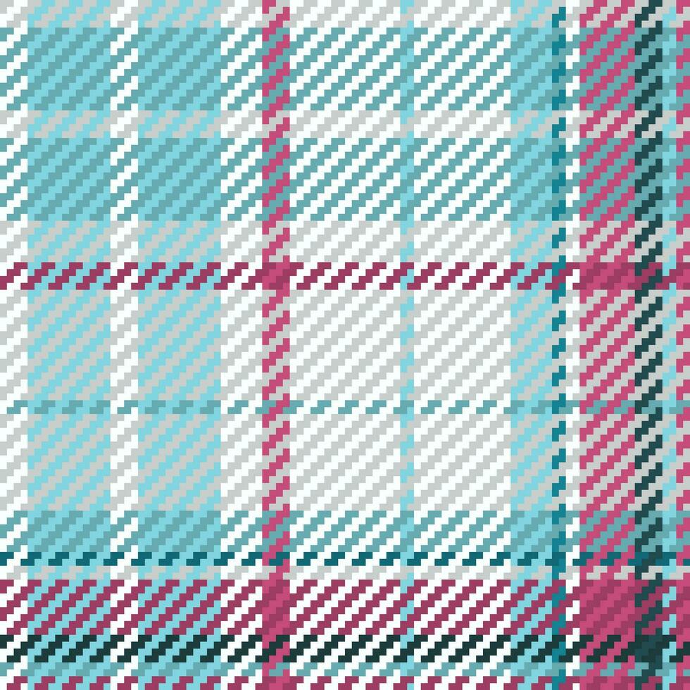 Seamless pattern of scottish tartan plaid. Repeatable background with check fabric texture. Vector backdrop striped textile print.