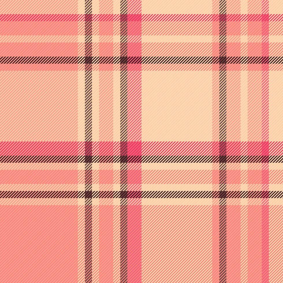 Pattern check textile of tartan vector seamless with a texture plaid background fabric.