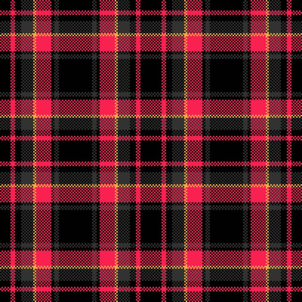 Texture textile pattern of check background plaid with a vector tartan fabric seamless.