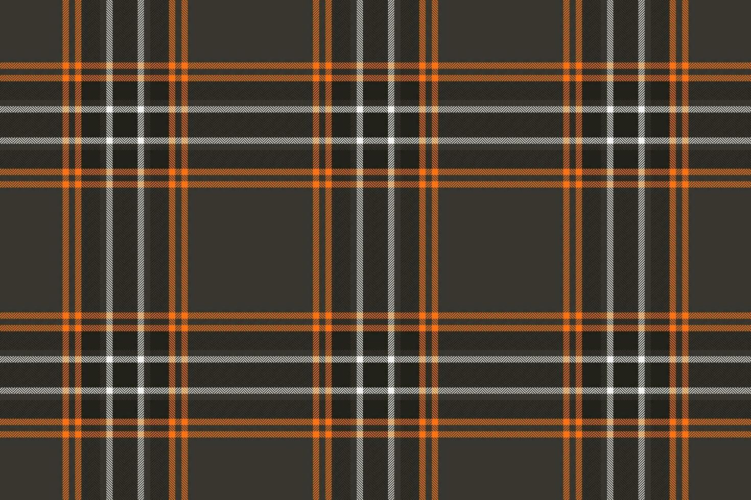 Plaid seamless fabric of vector check textile with a tartan background pattern texture.