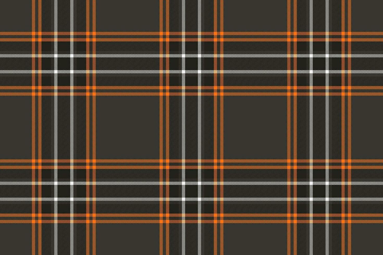 Plaid seamless fabric of vector check textile with a tartan background pattern texture.