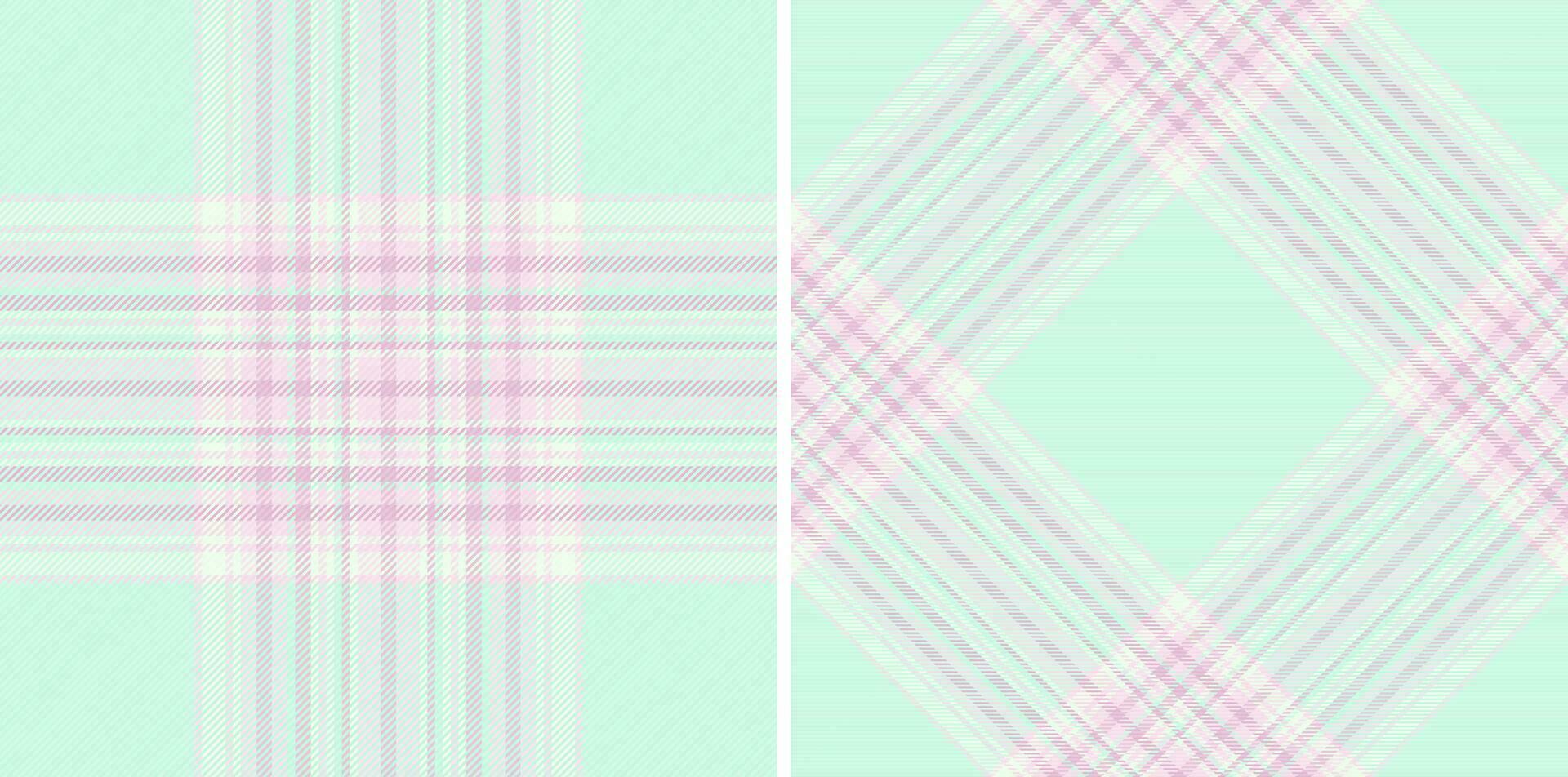 Textile texture seamless of background vector check with a plaid fabric pattern tartan.