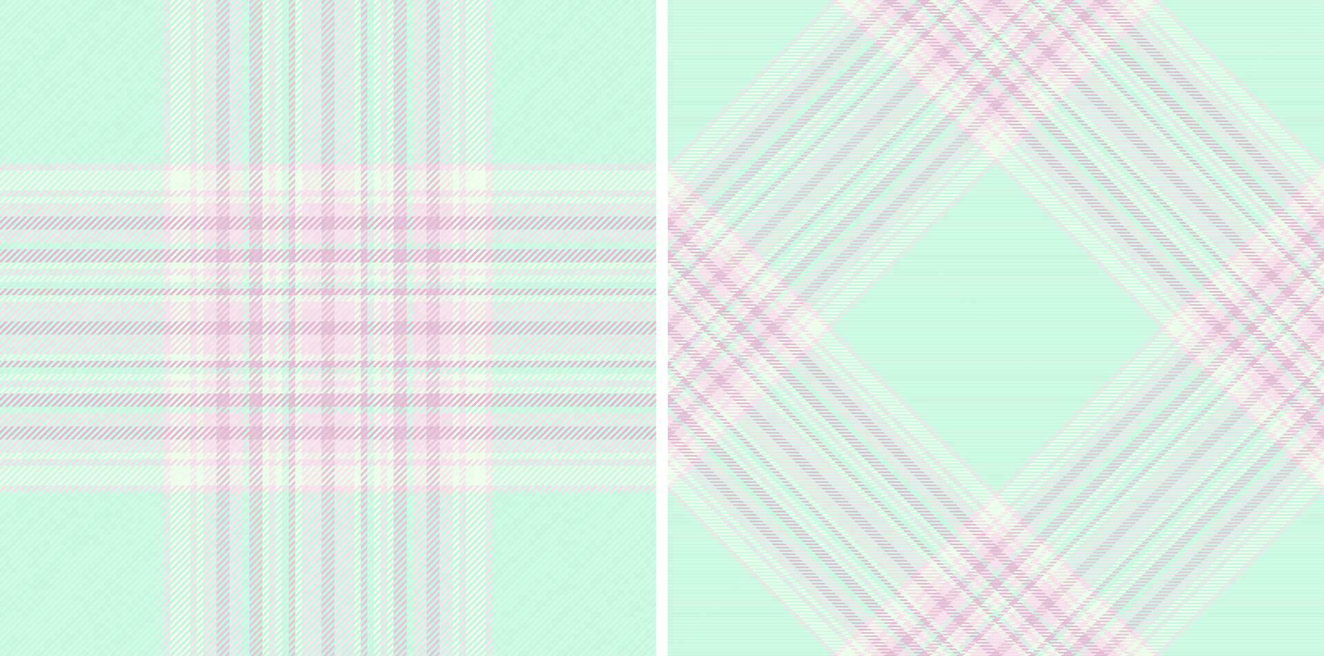 Textile texture seamless of background vector check with a plaid fabric pattern tartan.