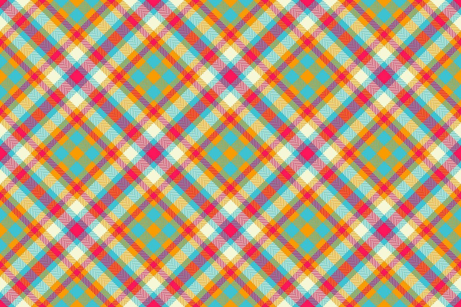 Plaid check texture of pattern vector tartan with a background textile seamless fabric.