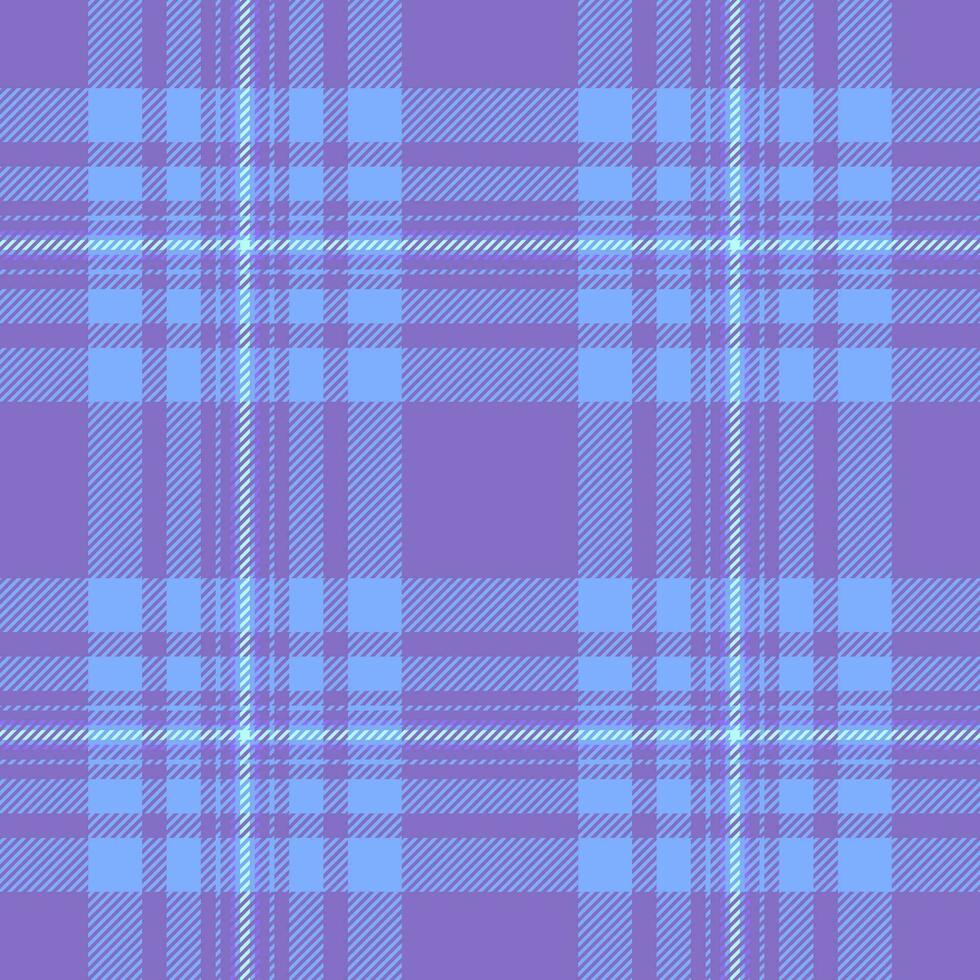 Textile check seamless of vector pattern texture with a plaid tartan background fabric.