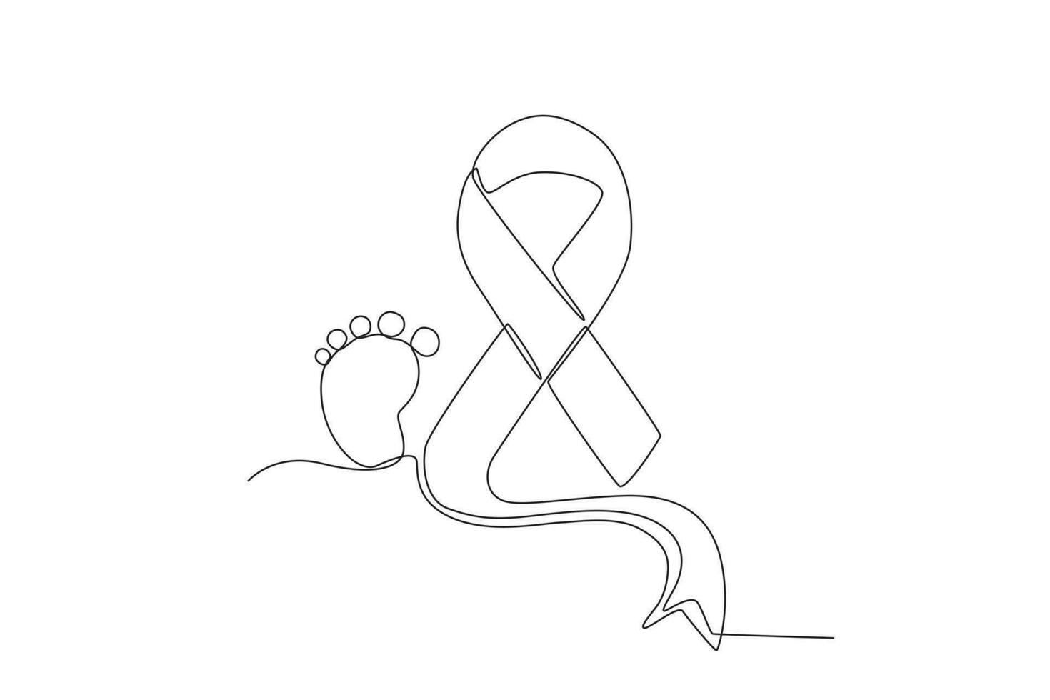 The concept of supporting awareness of babies vector