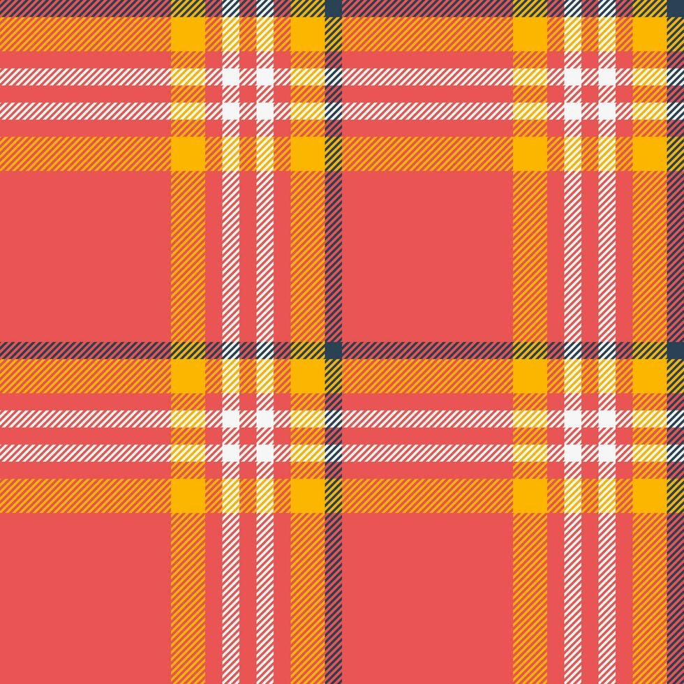 Seamless background tartan of textile plaid pattern with a fabric vector check texture.