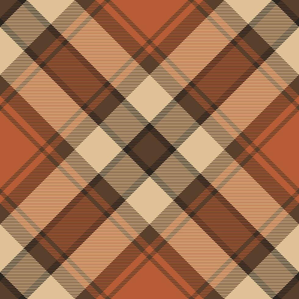Background pattern seamless of plaid tartan textile with a fabric texture vector check.