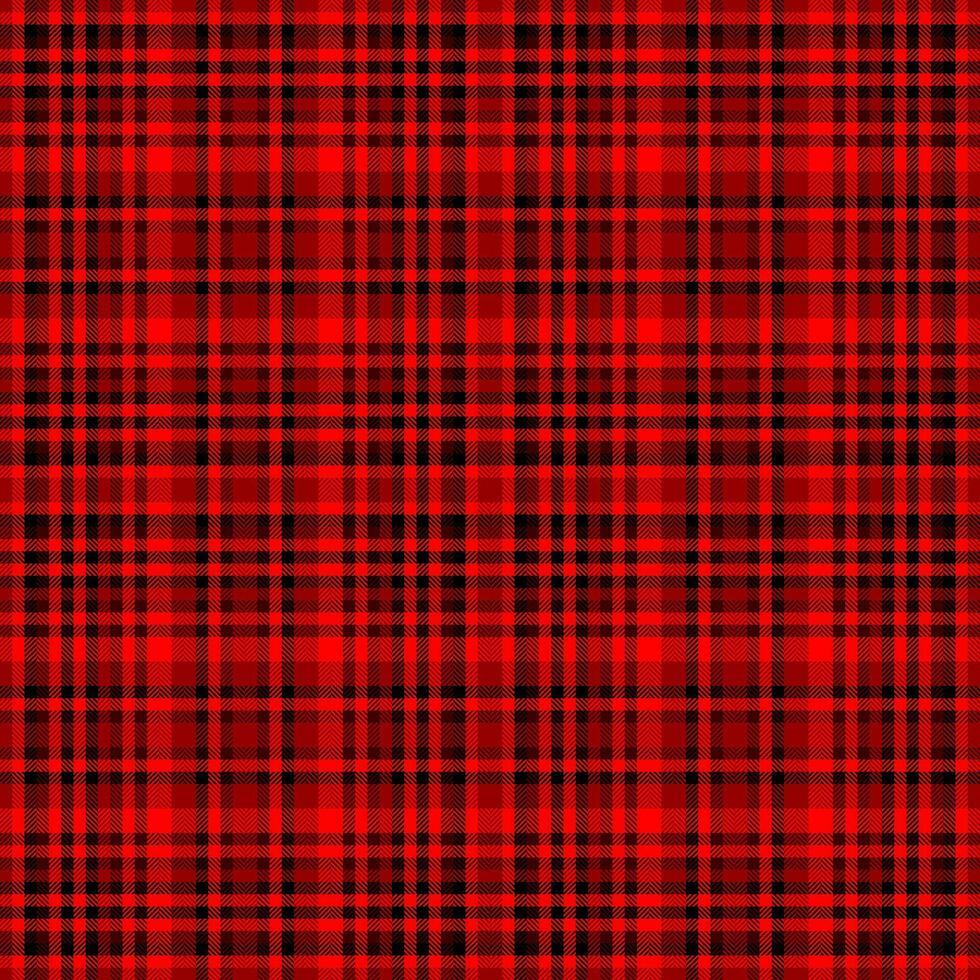 Plaid texture pattern of fabric textile background with a check tartan vector seamless.