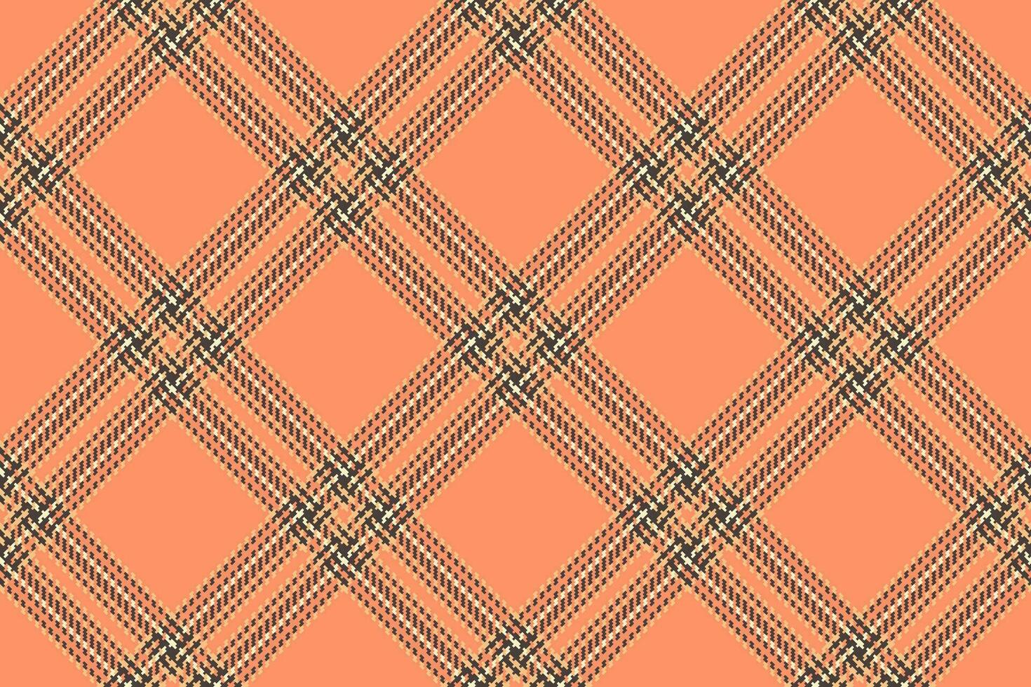 Textile check texture of tartan vector background with a pattern fabric plaid seamless.