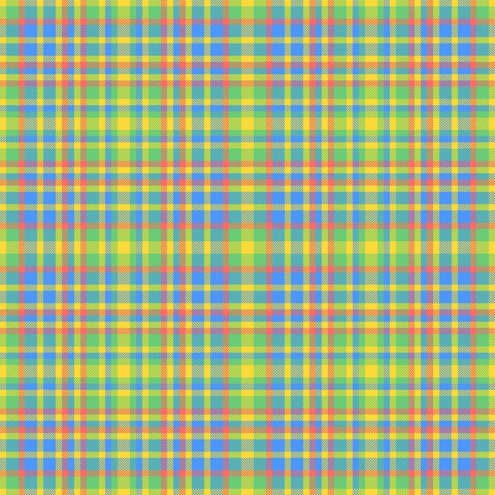 Fabric seamless check of plaid texture background with a textile tartan vector pattern.