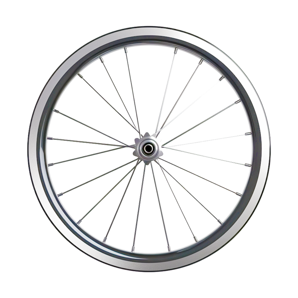 Bike Spoke Bicycle Wheel ai generative 26755377 PNG
