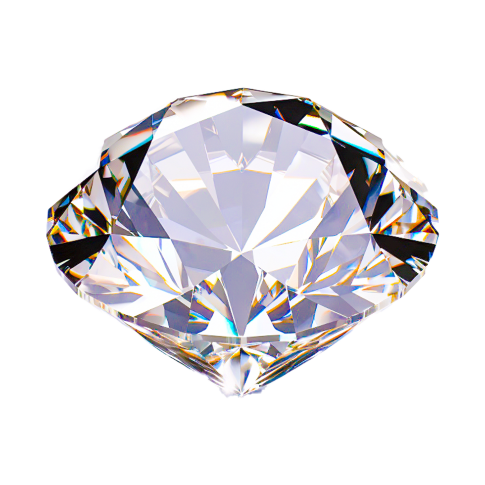 diamante cristal pedra diamante brilhante ai generativo png