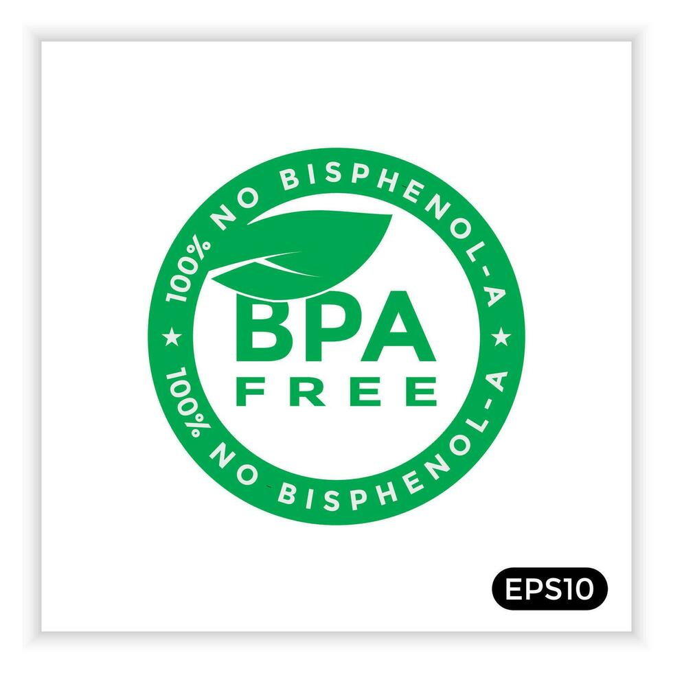 100 percent BPA free vector