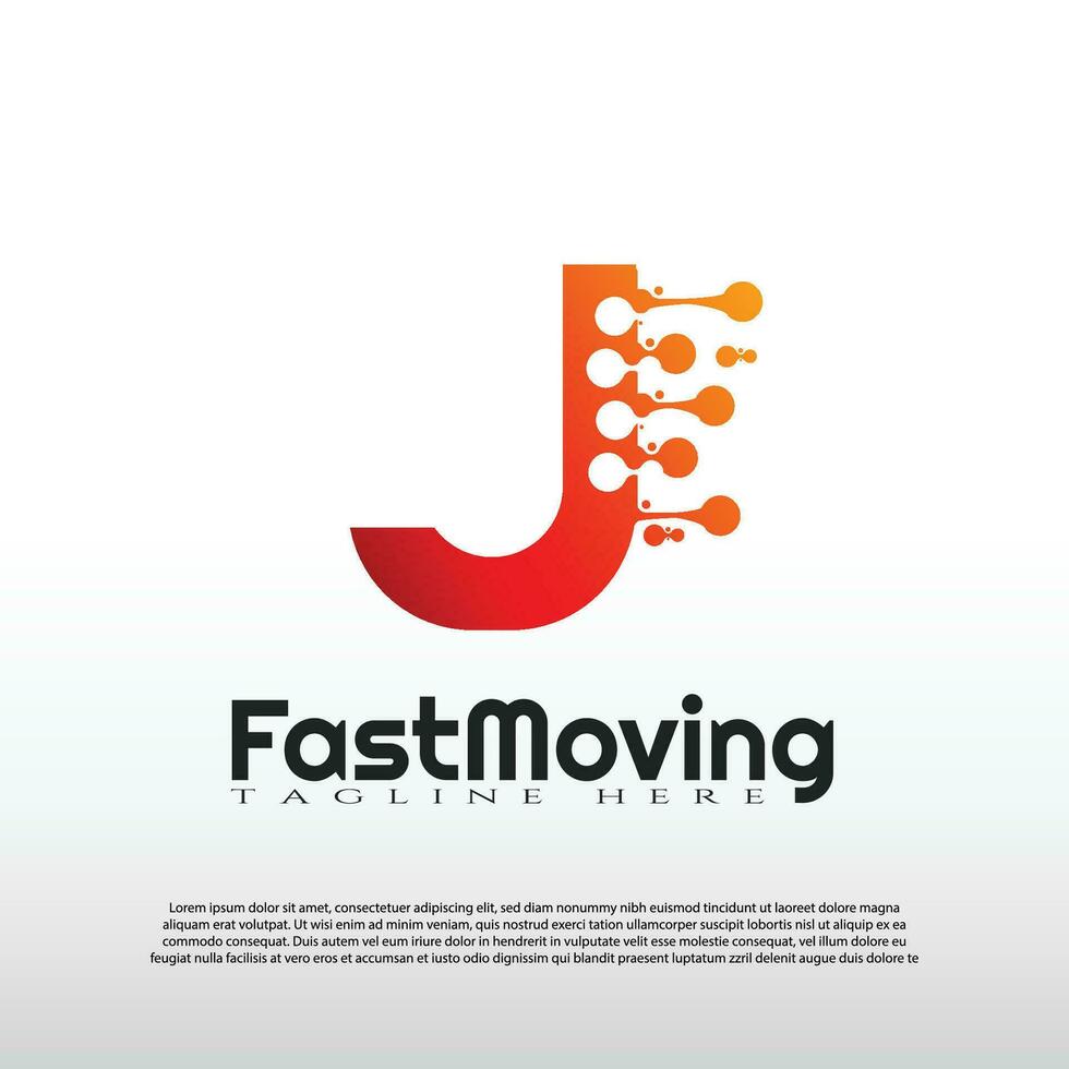rápido Moviente logo con inicial k letra concepto. movimiento signo. tecnología negocio y digital icono -vector vector
