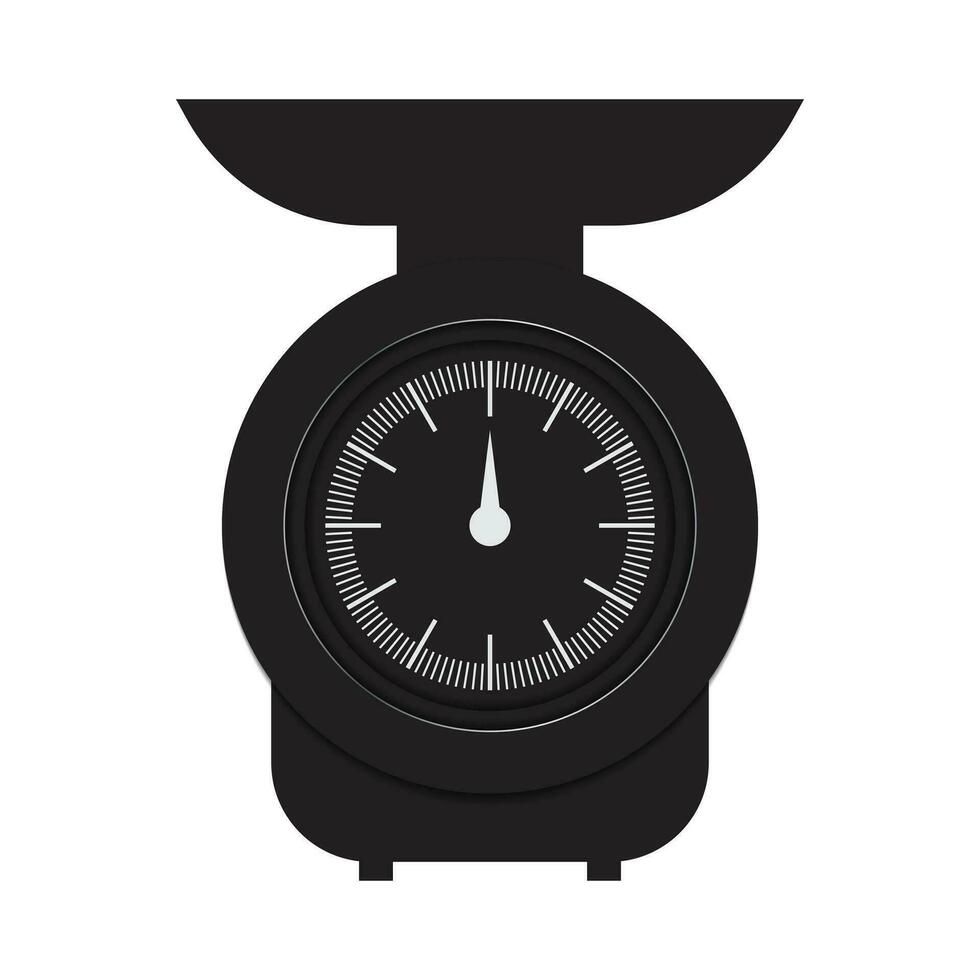 kitchen scale icons can be used for applications or websites vector