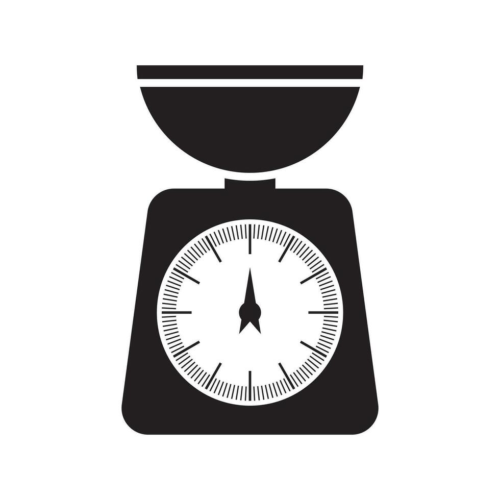 kitchen scale icons can be used for applications or websites vector