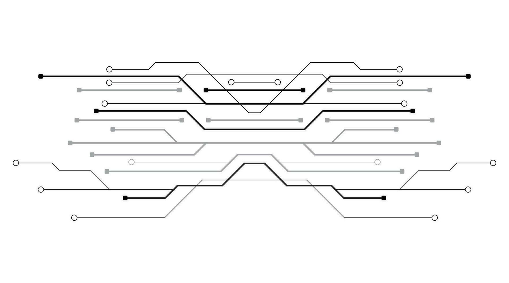 circuit board technology background. future electronics tech concept. movement. vector illustration element