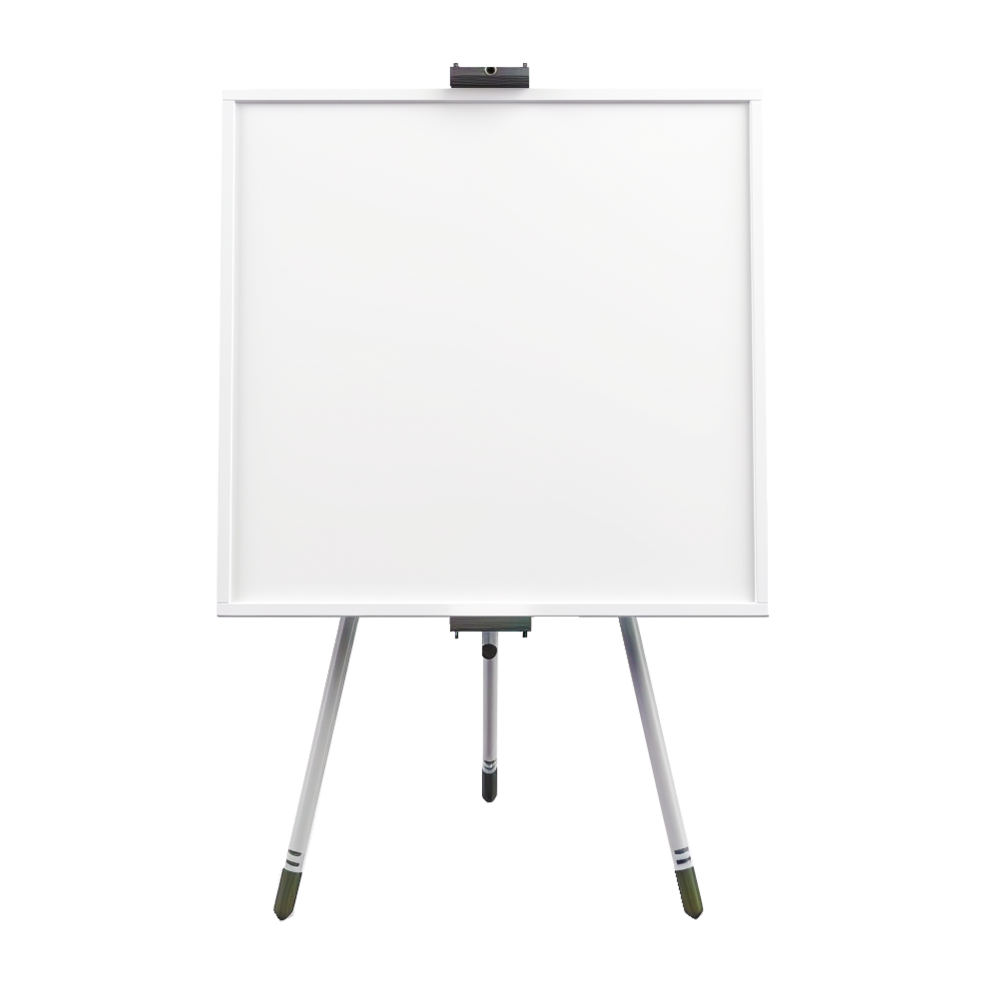 Whiteboard silver framed white board with stand 26756647 PNG