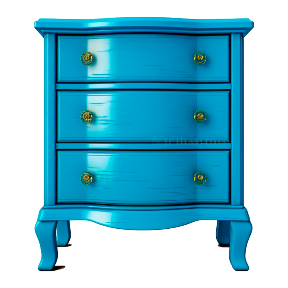 mueble o mesa cajón icono en plano estilo ai generativo png