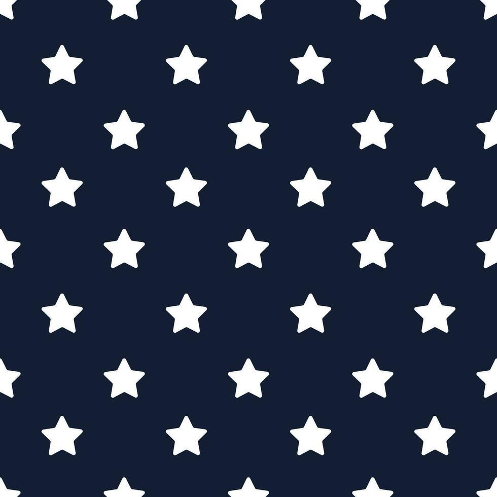 white star pattern on dark blue background, pattern vector background