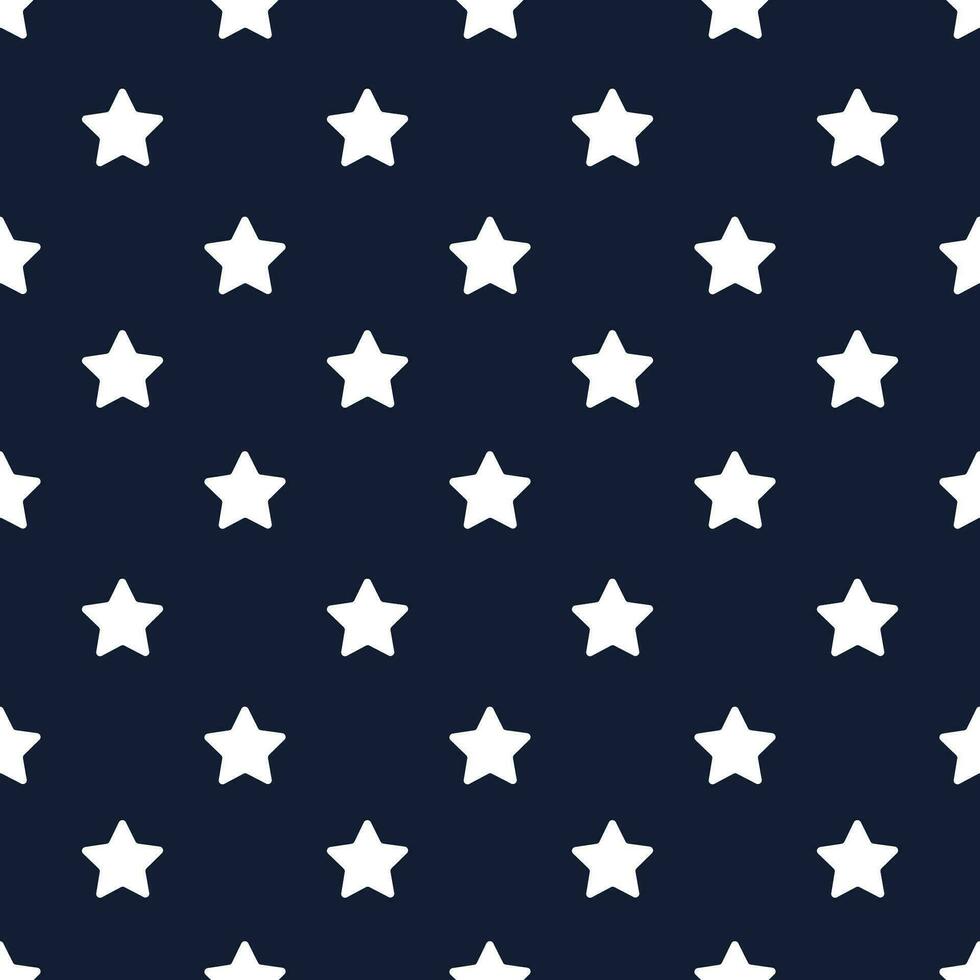 white star pattern on dark blue background, pattern vector background