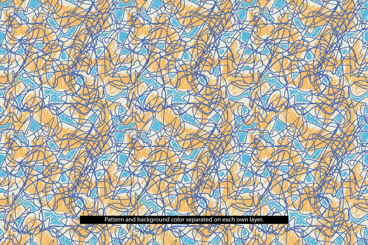 Seamless Abstract Traditional Etnic Hand Drawn Pattern Background vector