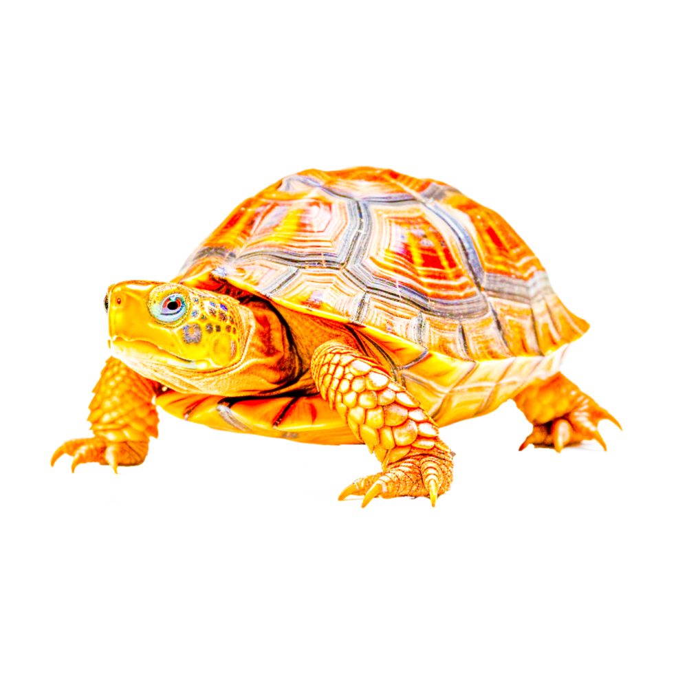 sulcata tortuga ai generativo png