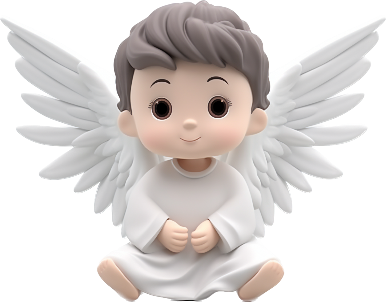 ángel png con ai generado.